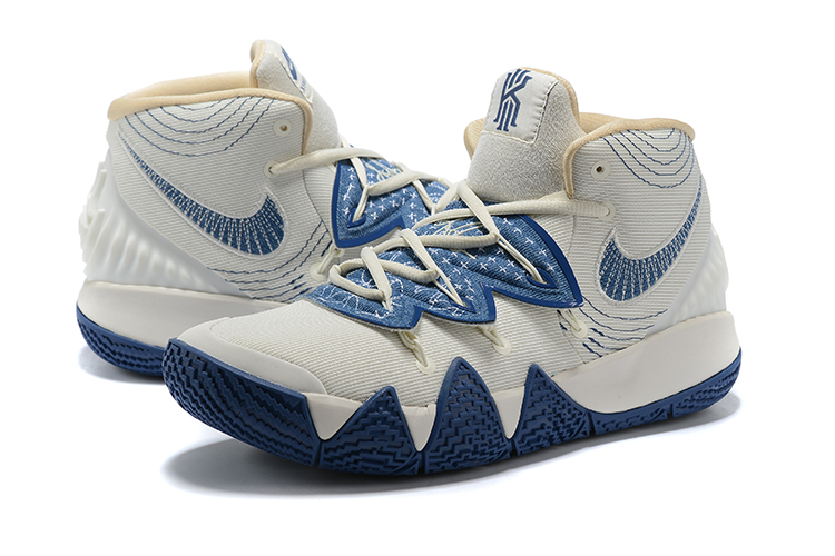 2020 Nike Kyrie S2 Hybrid Tie-Dye White Navy Blue - Click Image to Close